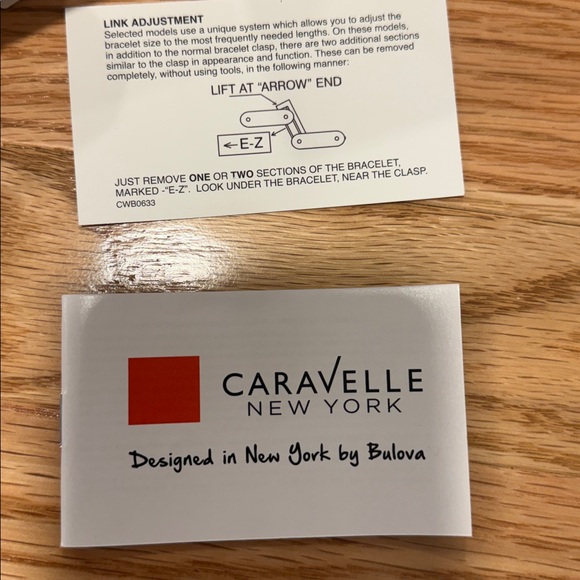 Caravelle New York Rose Gold Crystal Face Women’s Watch brand new retail $120 main image 6